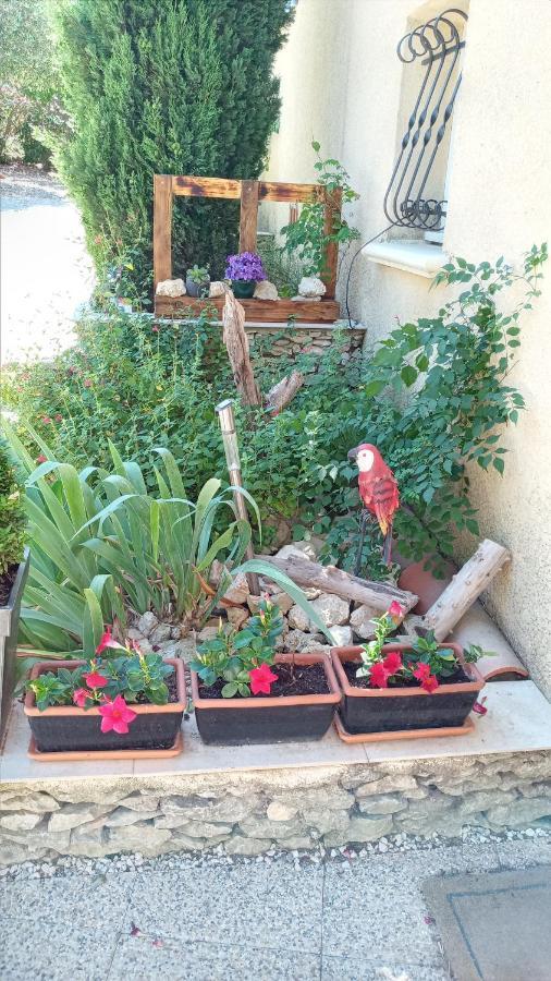 Les Coronilles Bed & Breakfast Beaucaire  Bagian luar foto